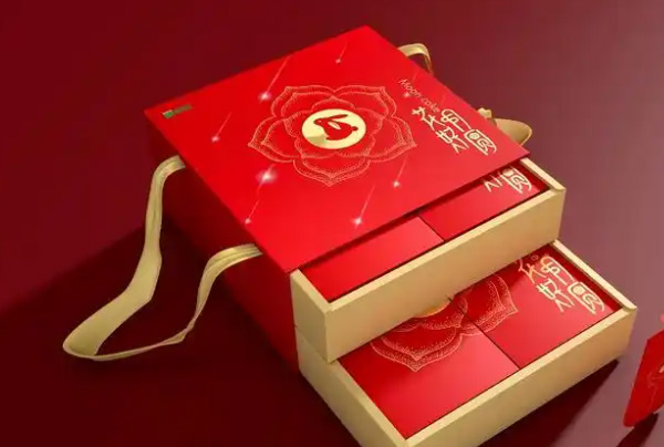 中秋节月饼包装设计充分的体现出中国元素